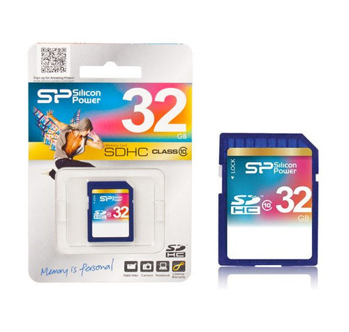 Silicon Power 32GB SDHC Memory Card - Class 10 | Koop.co.nz