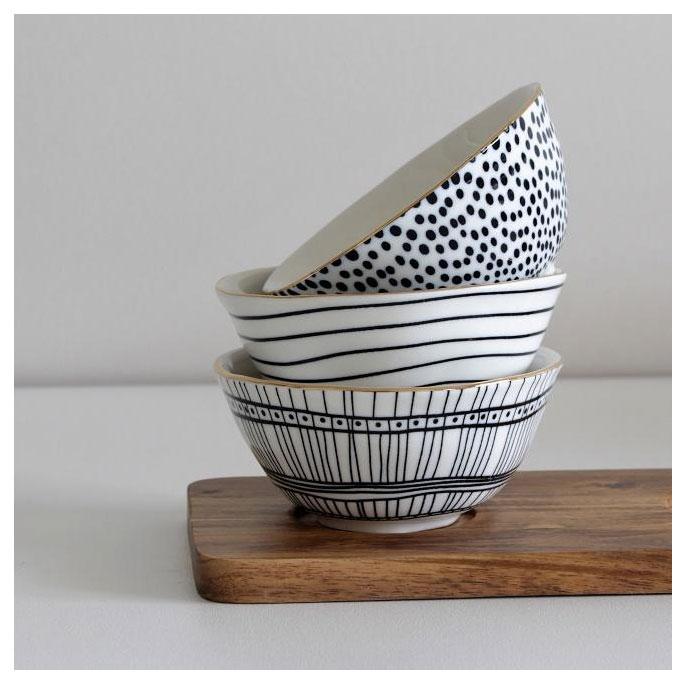Davis & Waddell Amhara Bowl – Stripe (12cm) | Koop.co.nz
