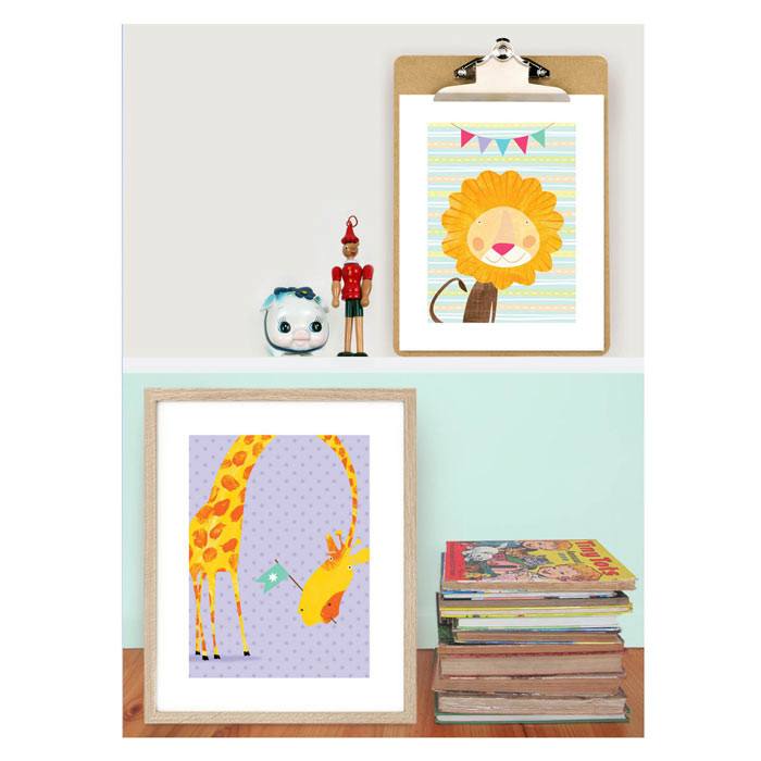 Prints to Frame Animal Antics Prints (4 prints) | Koop.co.nz