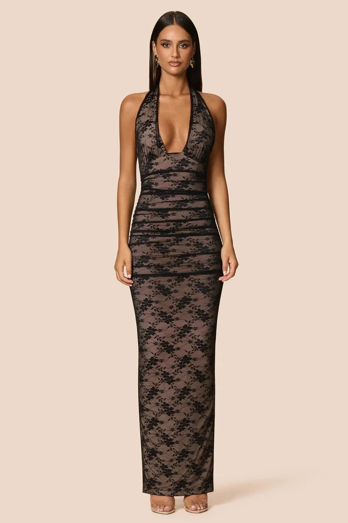 Arabella Halter Maxi - Dress - Nookie