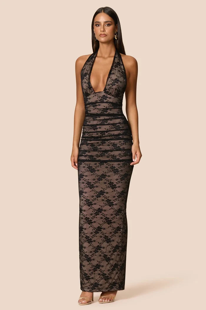Arabella Halter Maxi - Dress - Nookie