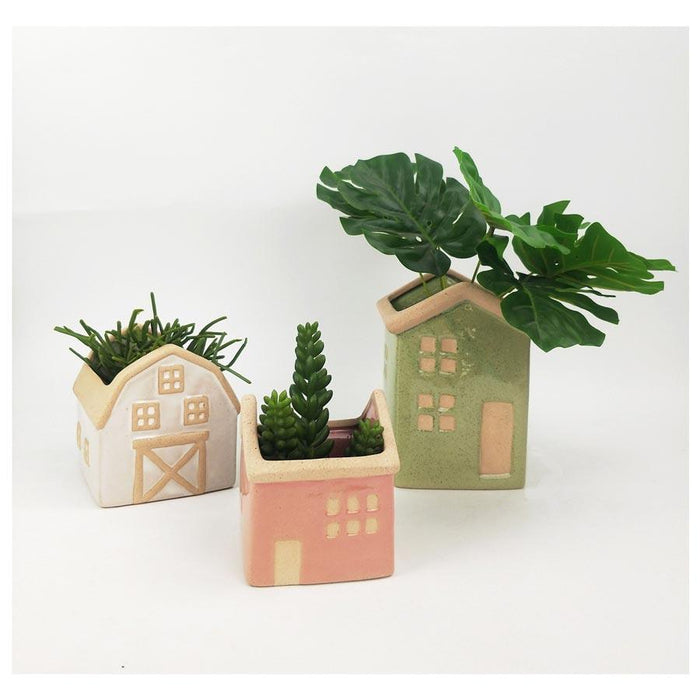 Urban Products Aspen Barn House Planter - White | Koop.co.nz