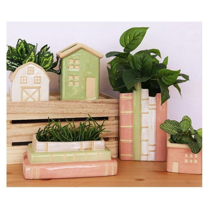 Urban Products Aspen Barn House Planter - White | Koop.co.nz