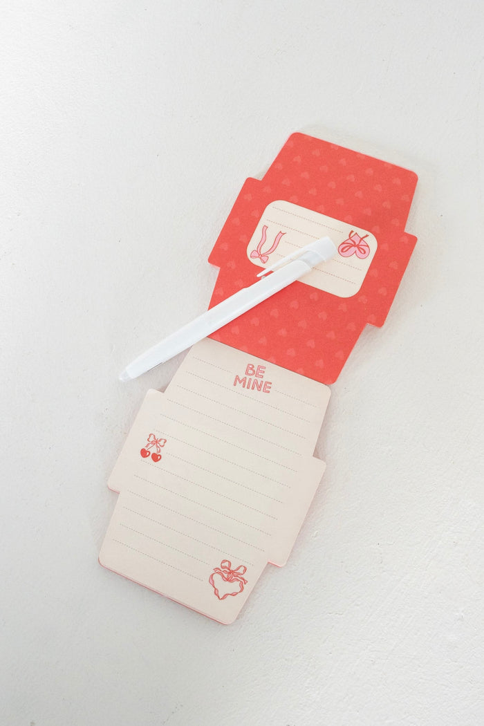 Be My Heart Mini Memos – Pink Heart Love Notes - Love Marlow