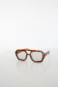 Bea Boxy Aviator Statement Sunglasses – Tortoise/Tinted - Love Marlow