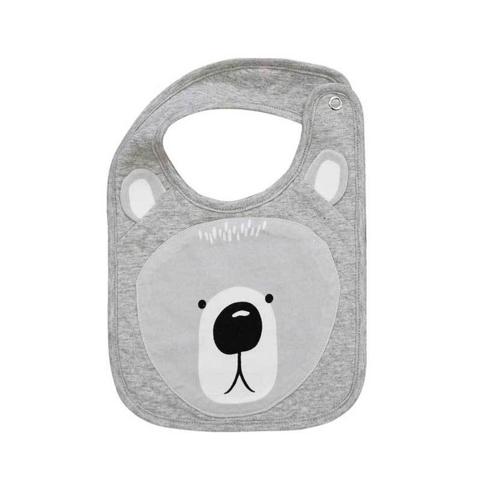 Mister Fly Bear Face Baby Bib | Koop.co.nz