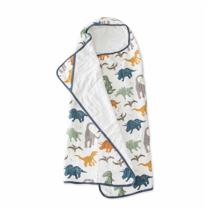Little Unicorn Big Kids Hooded Towel – Dino Friends | Koop.co.nz