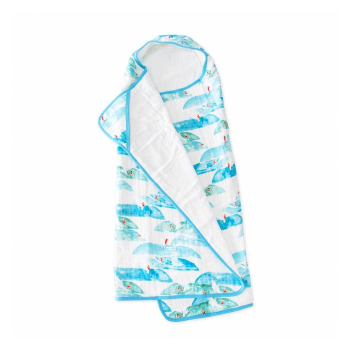 Little Unicorn Big Kids Hooded Towel – Surf | Koop.co.nz