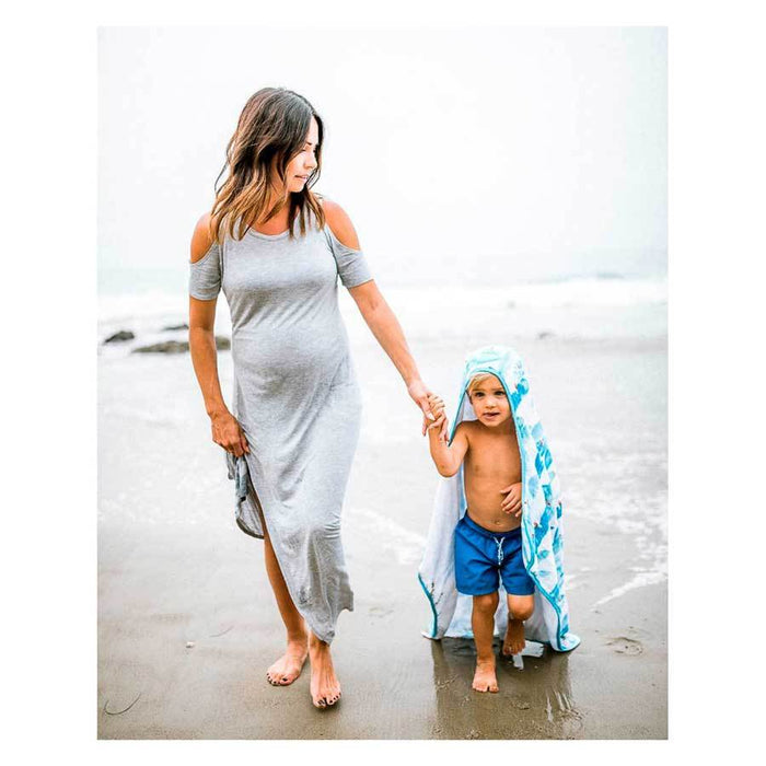 Little Unicorn Big Kids Hooded Towel – Surf | Koop.co.nz