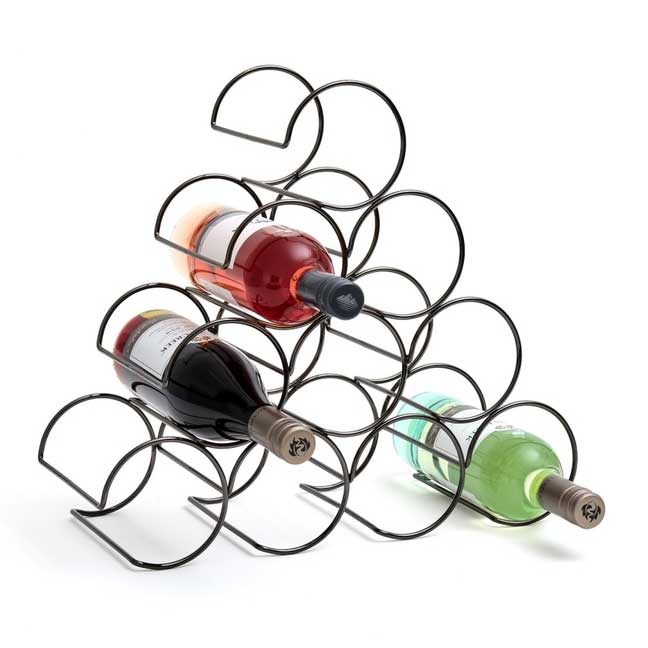 L.T. Williams Black Onyx Wine Rack | Koop.co.nz