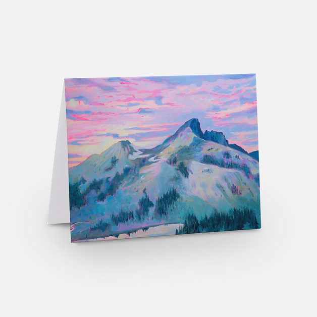 Black Tusk Greeting Card