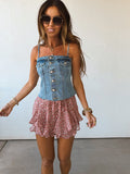 Blaire Denim Top