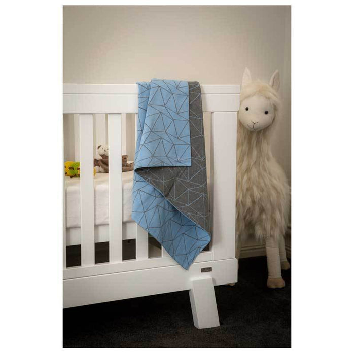 Emotion & Kids Blue Galaxy Cotton Baby Blanket | Koop.co.nz