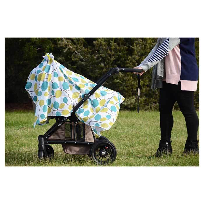 Emotion & Kids Blue Stencil Muslin & Pram Clip Pack | Koop.co.nz