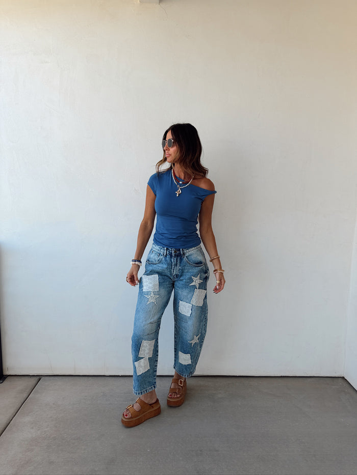 Bluebird Bliss Top