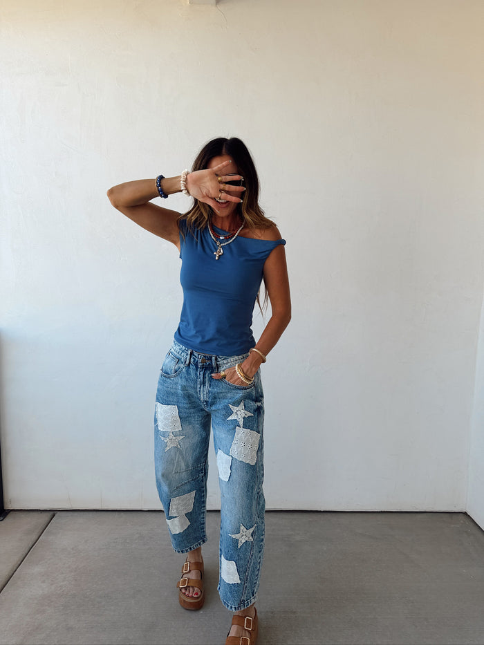 Bluebird Bliss Top