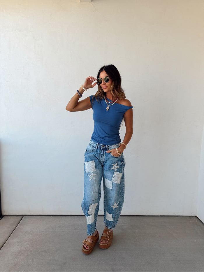 Bluebird Bliss Top