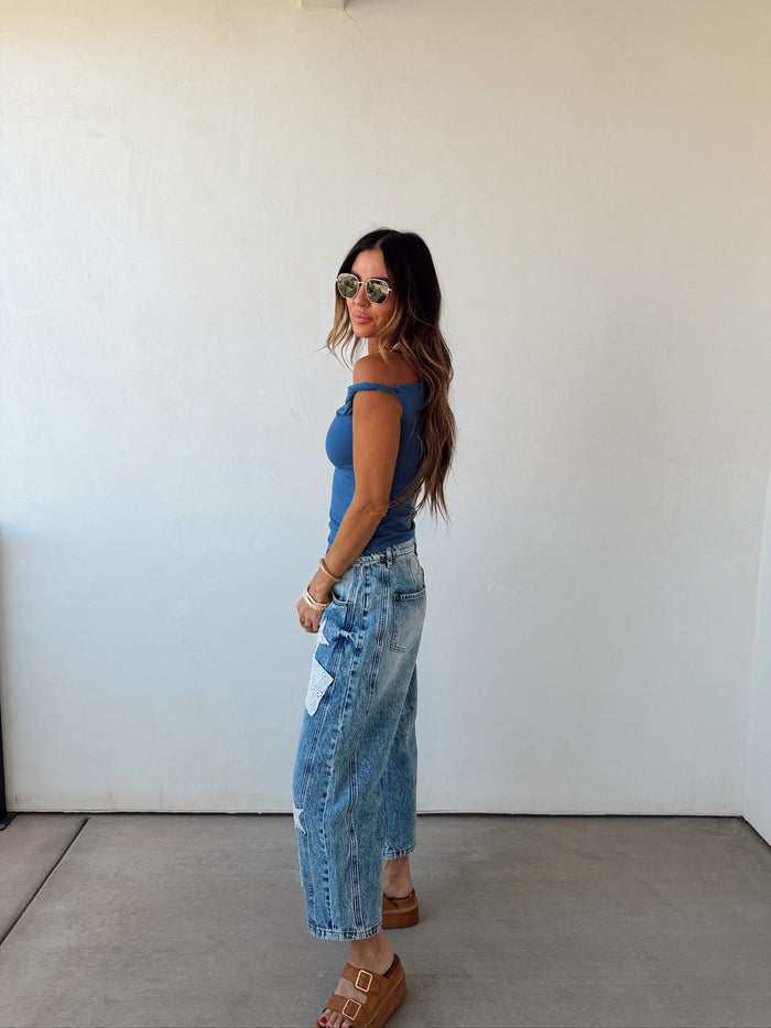 Bluebird Bliss Top
