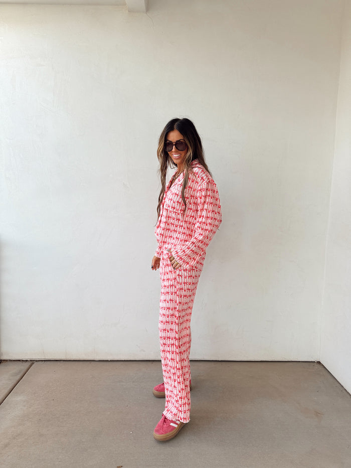 Blush Crush Pajama Set