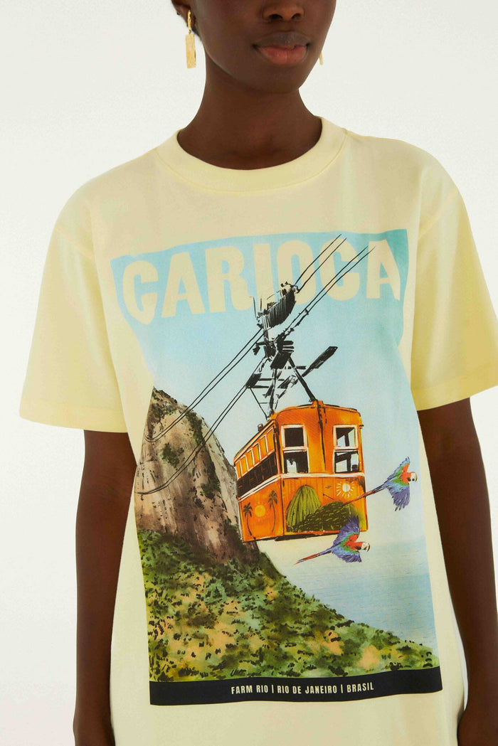 Bondinho Landscape Carioca  Relaxed T-Shirt