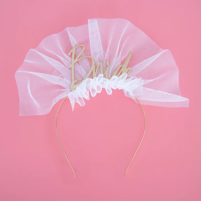 Bride Headband with Veil - Giftware - Jollity and Co.