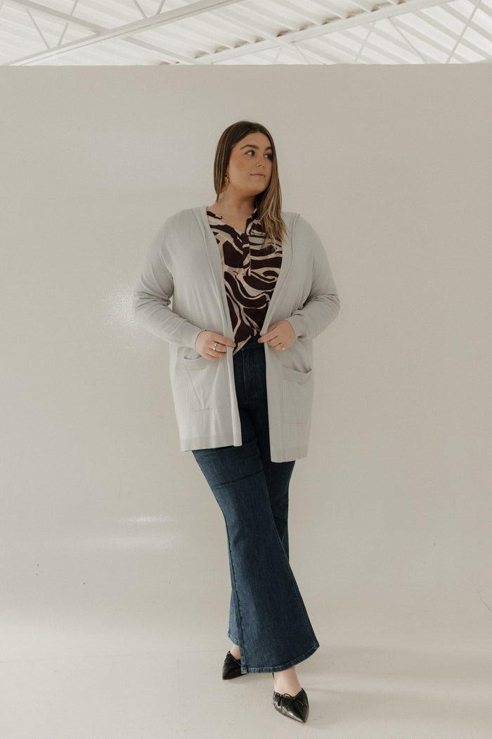 Burgundy Swirl Knit Top – V - Neck - Love Marlow