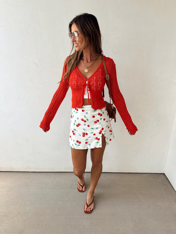 Cherry Hill Mini Skirt