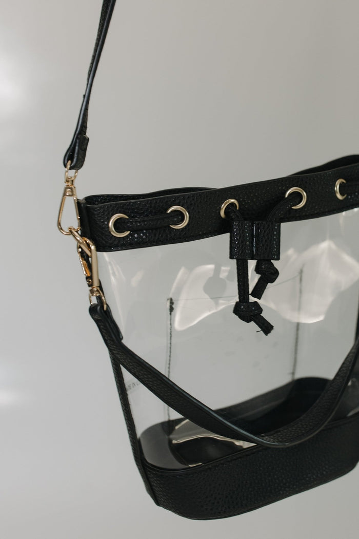 CINCH DRAWSTRING STADIUM BAG HANDS - FREE CROSSBODY & SHOULDER STRAP SECURITY FRIENDLY - Love Marlow
