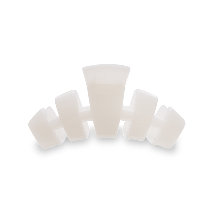 Classic Hair Clip | Medium | Coconut White
