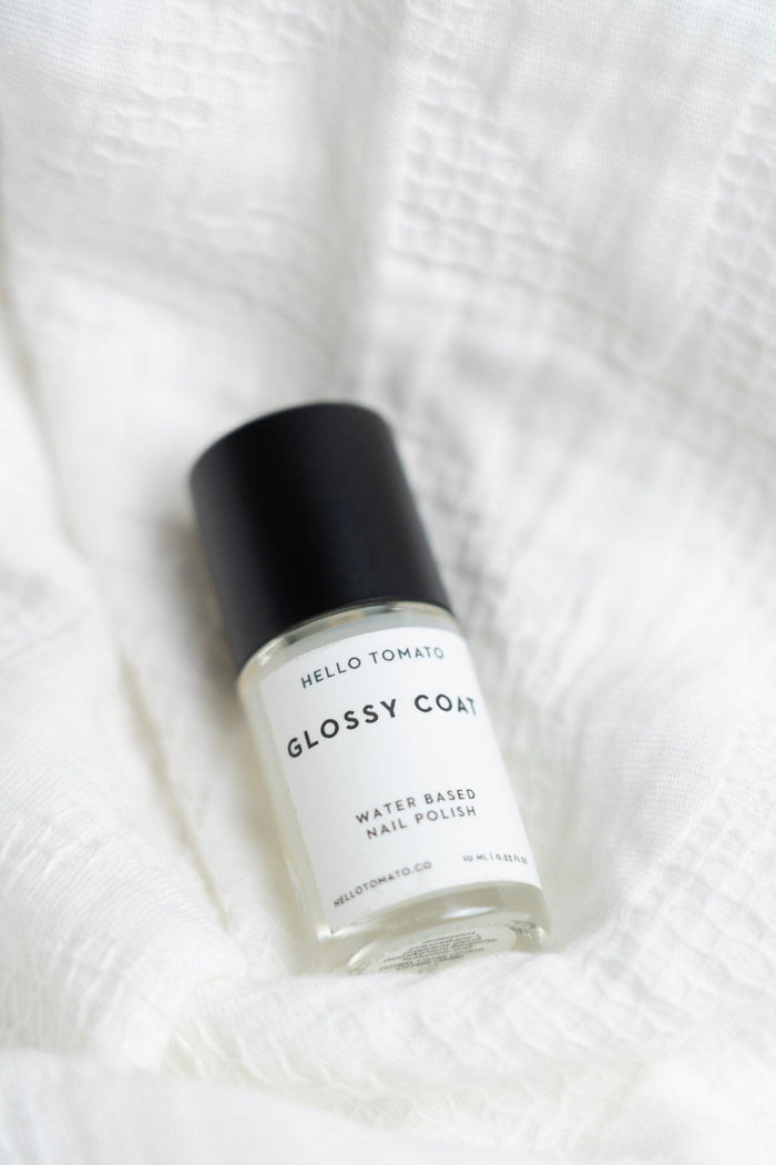CLEAR BASE & TOP COAT NAIL POLISH – GLOSSY, VEGAN, ODORLESS & NON - TOXIC - Love Marlow