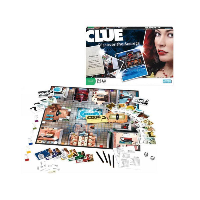 Hasbro Clue Board Game - Discover The Secrets | Koop.co.nz