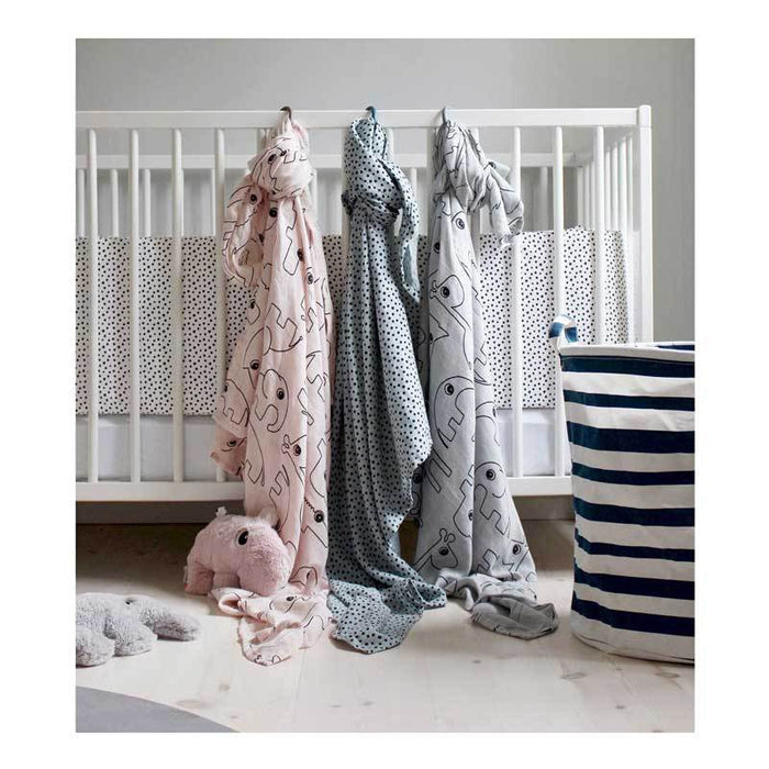 Done By Deer Contour Swaddle 2pk - Powder | Koop.co.nz