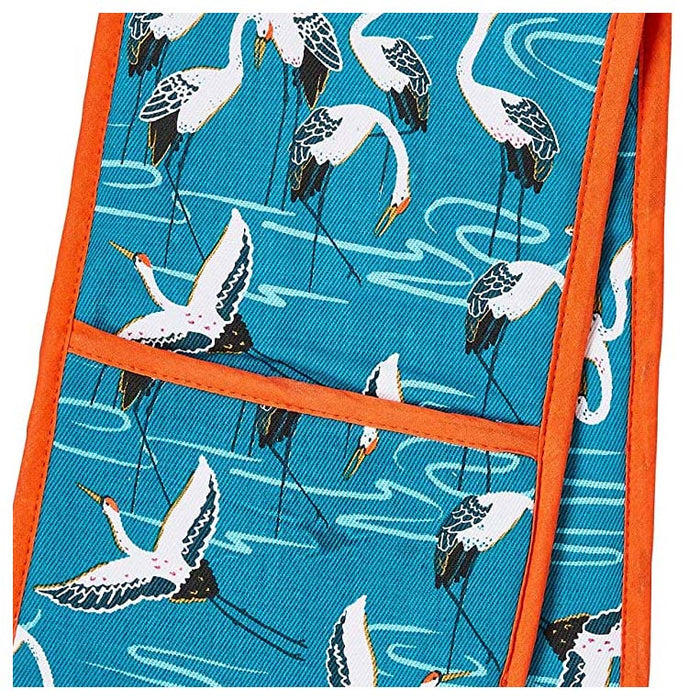Ulster Weavers Cotton Cranes Double Oven Glove | Koop.co.nz