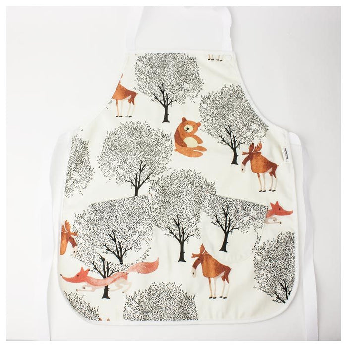 Elephant Ollie Cotton Flat Front Kids Apron – Moose & Fox | Koop.co.nz