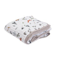 Little Unicorn Cotton Muslin Quilt – Forest Friends | Koop.co.nz