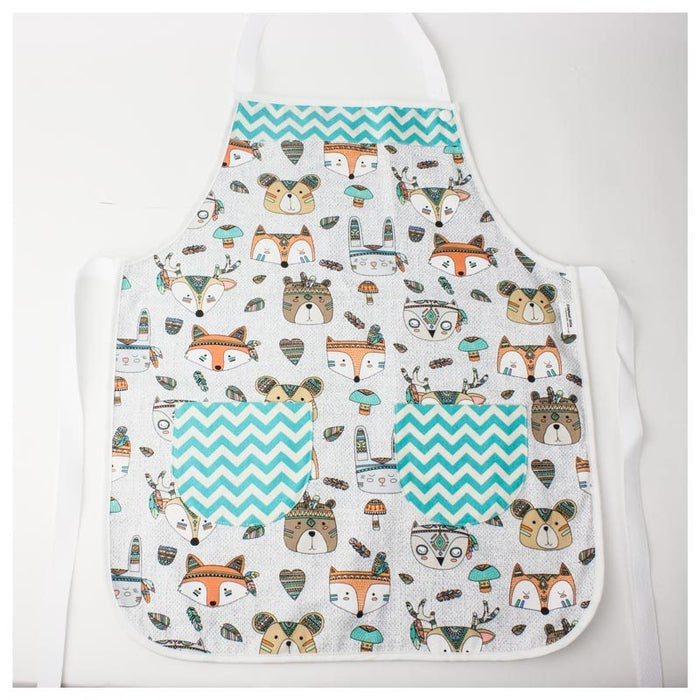 Elephant Ollie Cotton Pocket Kids Apron – Tribal Animals | Koop.co.nz