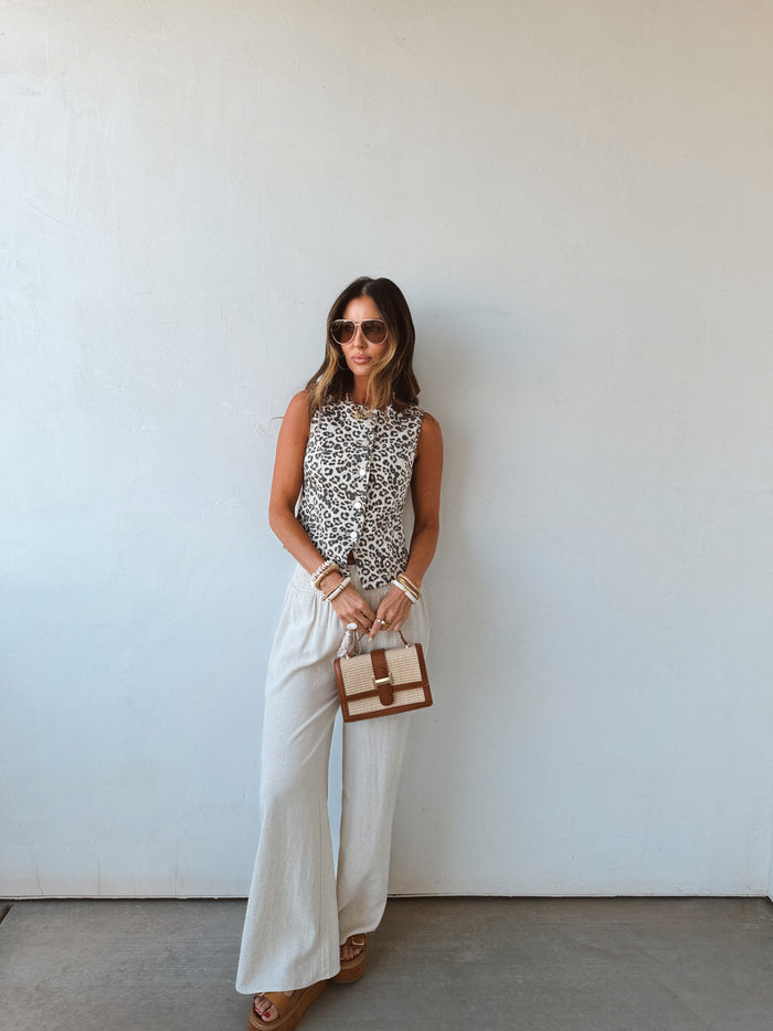 Cozy Days Linen Pants