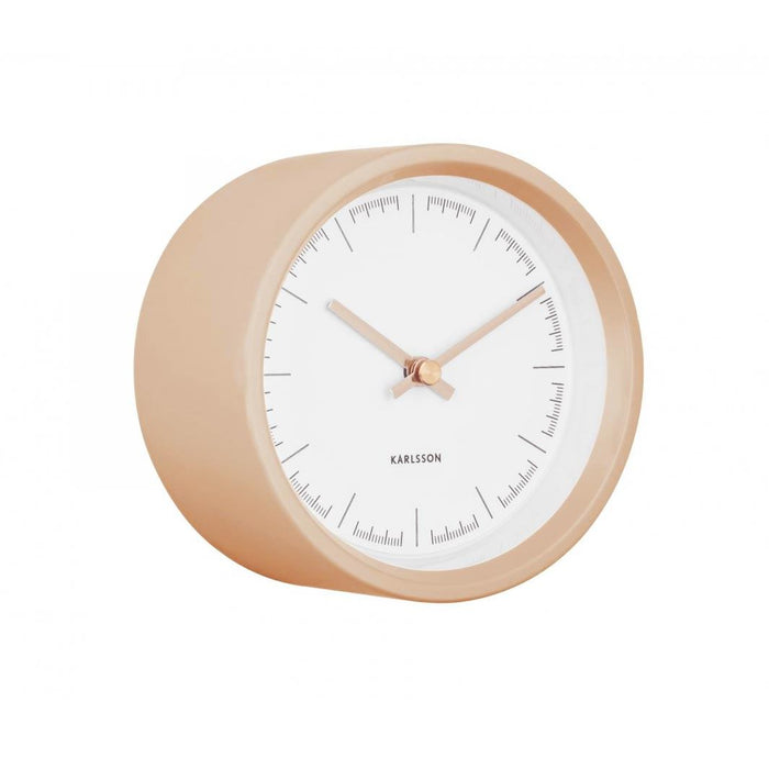 Karlsson Dense Wall Clock - Sand Brown (12.5cm) | Koop.co.nz