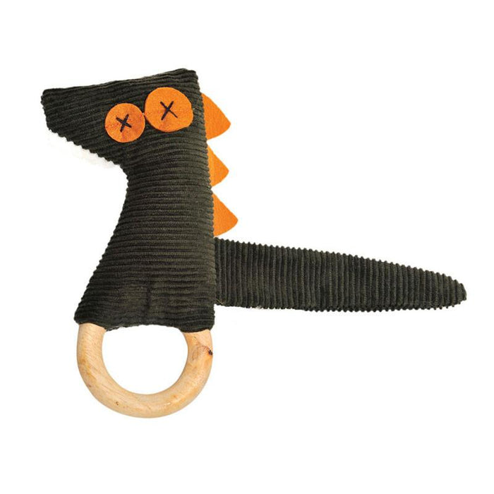 O.B Designs Ding A Ring Teether Rattle - Craig Crocodile | Koop.co.nz