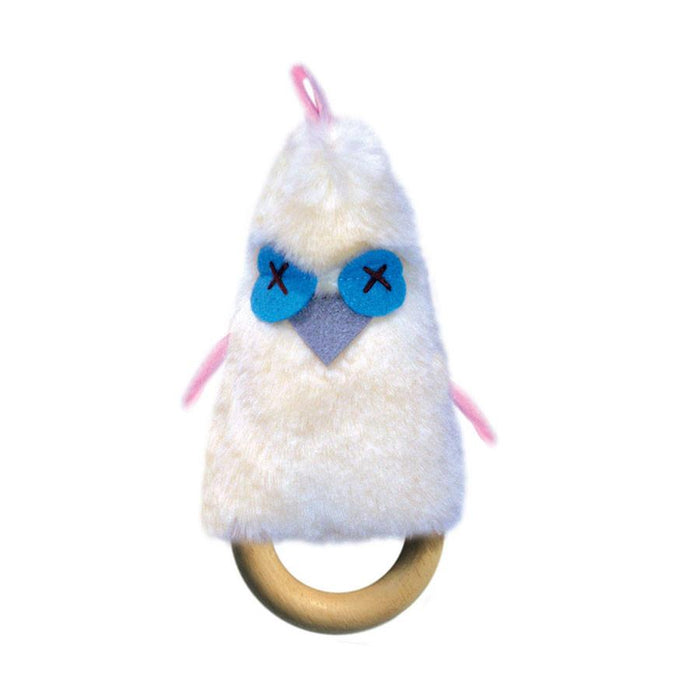 O.B Designs Ding A Ring Teether Rattle - Gigi Galah | Koop.co.nz