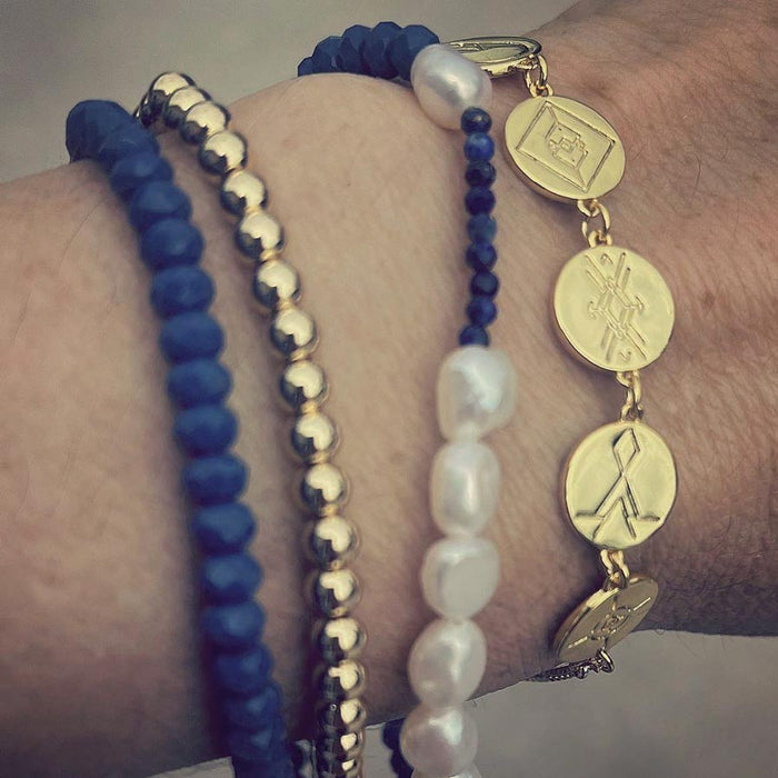 Lindi Kingi Earth Energies Bracelet - Gold | Koop.co.nz