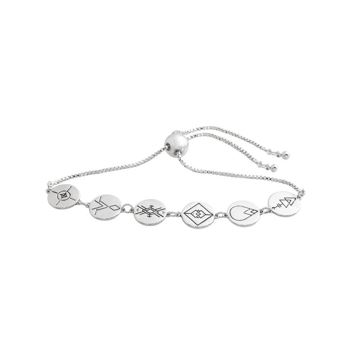 Lindi Kingi Earth Energies Bracelet - Platinum | Koop.co.nz