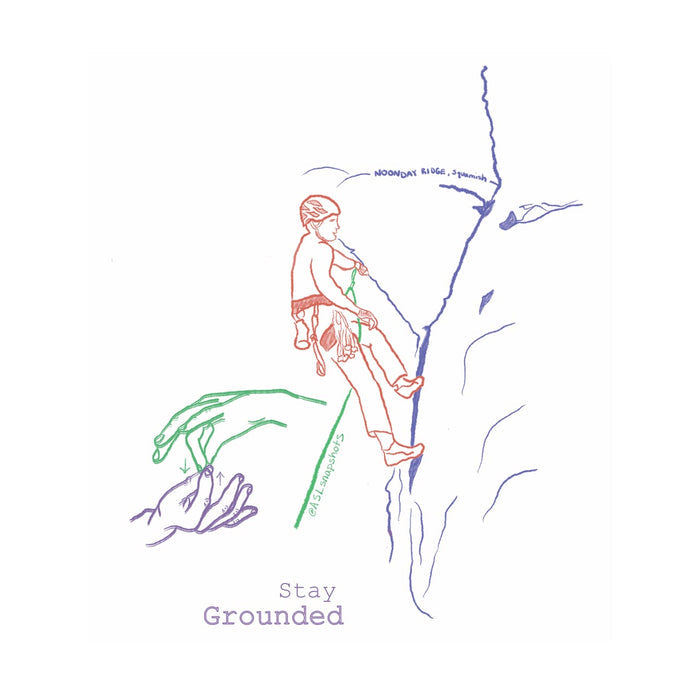Grounded Noonday Ridge Sticker