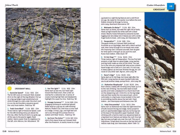Kelowna Rock Guidebook