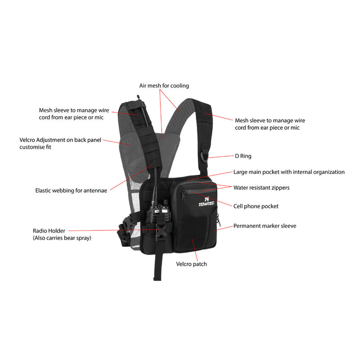 Radio Chest Harness