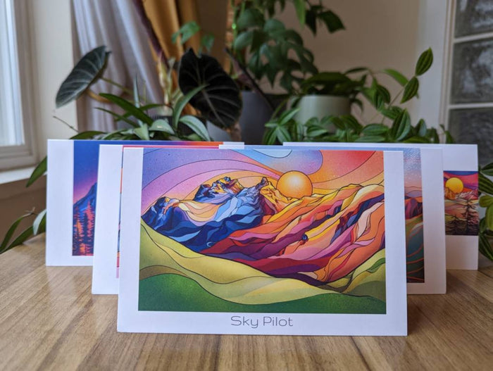Sky Pilot Greeting Card